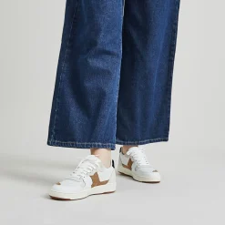 Baskets Blanc & Cuivre