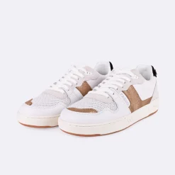 Baskets Blanc & Cuivre