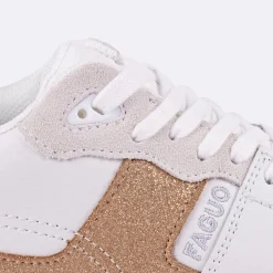 Baskets Blanc & Cuivre