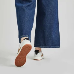 Baskets Blanc & Cuivre