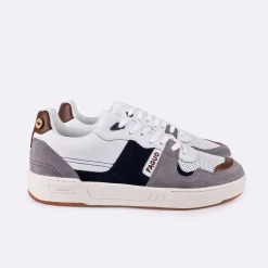 Baskets Blanche & Gris