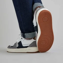 Baskets Blanche & Gris