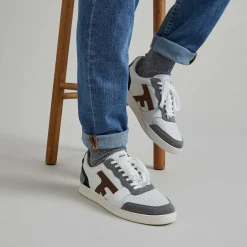 Baskets Blanche & Gris