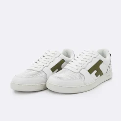 Baskets Blanche & Kaki