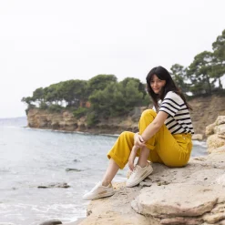 Baskets Creme & Doree