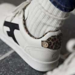 Baskets Ecru & Leopard