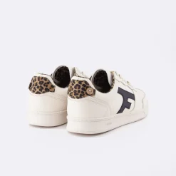 Baskets Ecru & Leopard