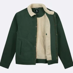 Blouson Vert Fonce