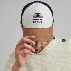 Casquette Bleu Marine & Camel