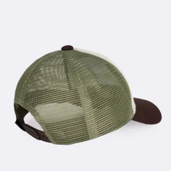 Casquette Bordeaux & Vert Fonce