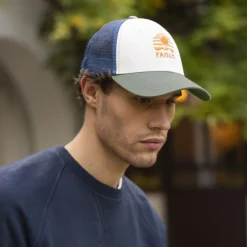 Casquette Vert D'Eau & Bleue