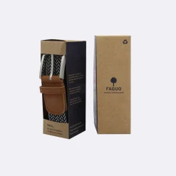 Ceinture Bleu Marine & Ecru