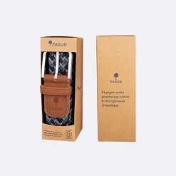 Ceinture Bleu Marine & Vert Fonce