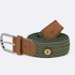Ceinture Kaki & Beige