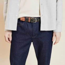 Ceinture Vert Fonce & Multicolore