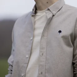 Chemise Classique Beige