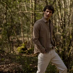 Chemise Classique Beige Clair