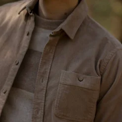 Chemise Classique Beige Clair