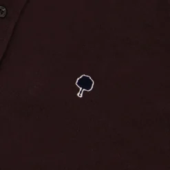 Chemise Classique Bordeaux Fonce