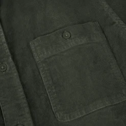 Chemise Classique Kaki Foncee