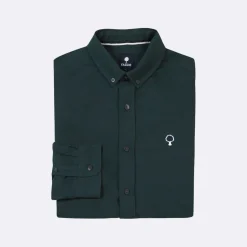 Chemise Classique Vert Fonce