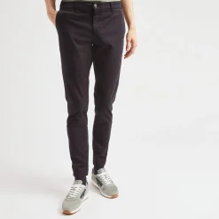 Chino Bleu Fonce Coupe Ajustee