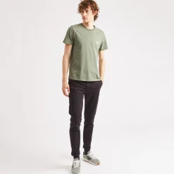 Chino Bleu Fonce Coupe Ajustee