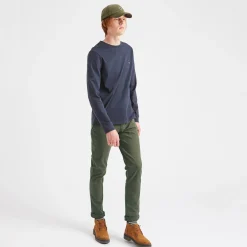 Chino Kaki Coupe Ajustee