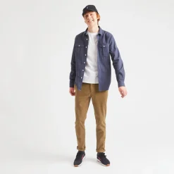 Chino Tabac Coupe Ajustee