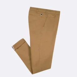 Chino Tabac Coupe Ajustee