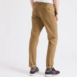 Chino Tabac Coupe Ajustee