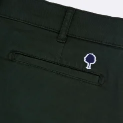 Chino Vert Fonce Coupe Ajustee