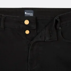 Jean Black Coupe Slim