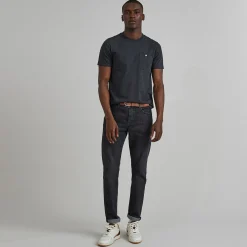 Jean Black Washed Coupe Slim