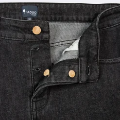 Jean Black Washed Coupe Slim