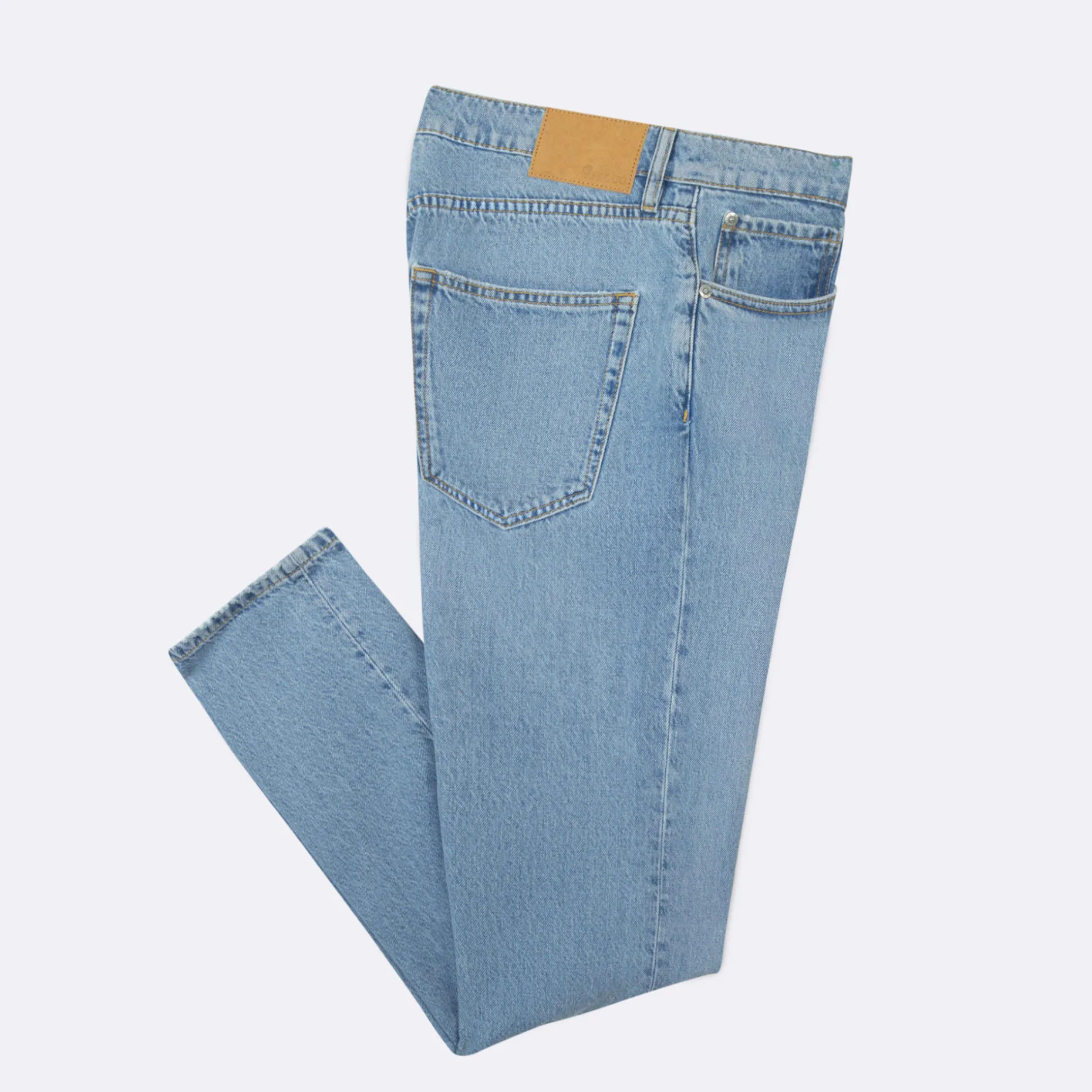 Jean Light Denim Coupe Fuselee