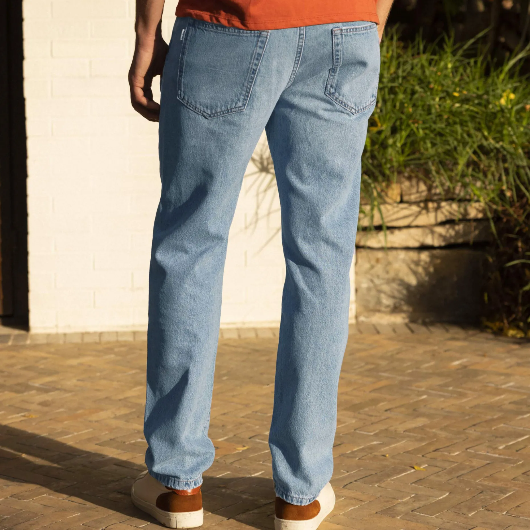 Jean Light Denim Coupe Fuselee