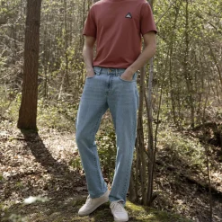 Jean Light Denim Coupe Straight