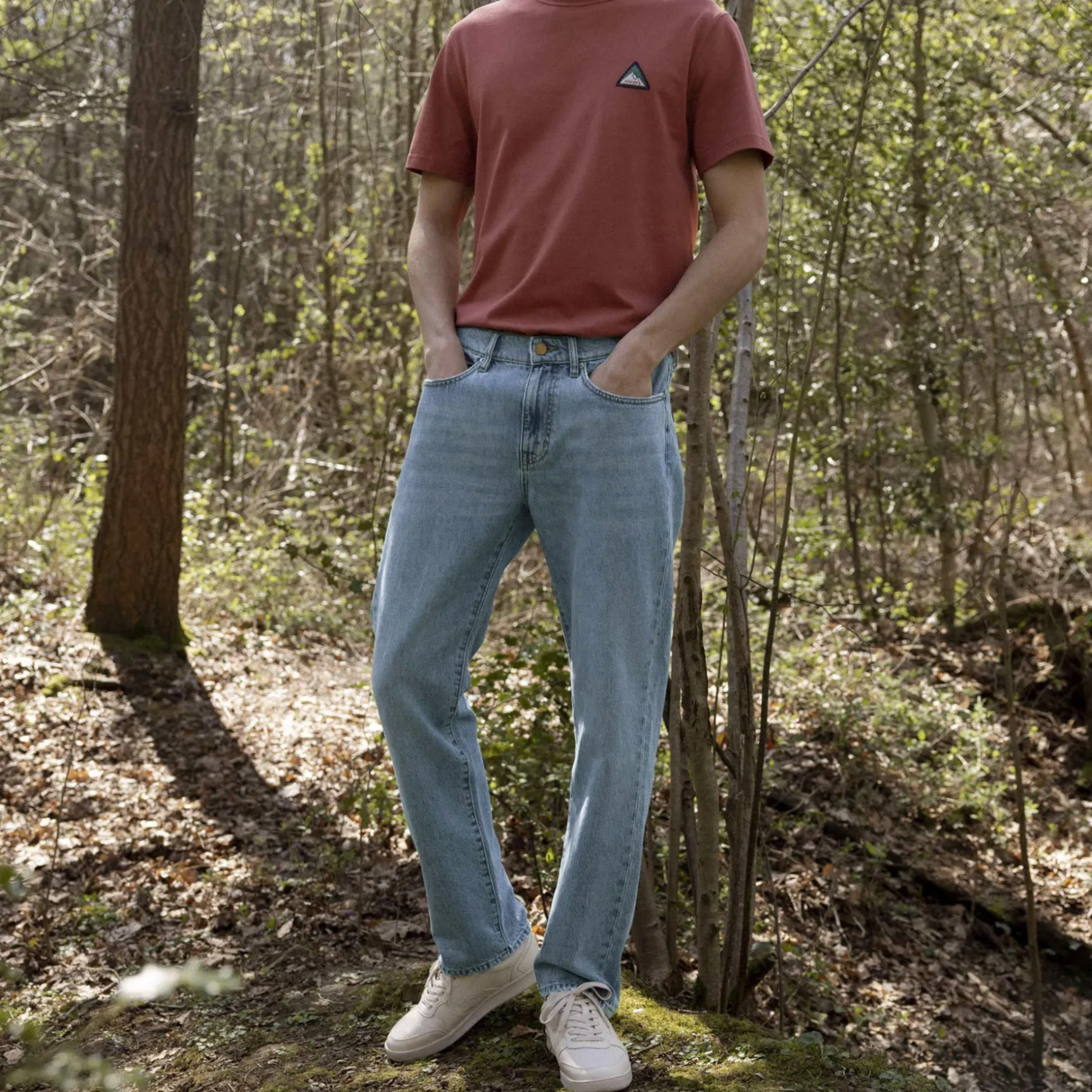 Jean Light Denim Coupe Straight