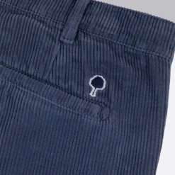 Pantalon Bleu Coupe Fuselee