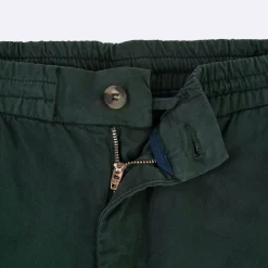 Pantalon Vert Fonce Coupe Fuselee