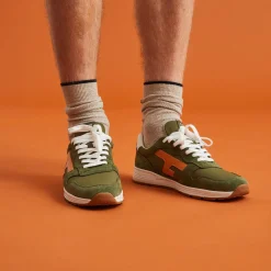 Runnings Kaki & Orange