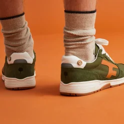 Runnings Kaki & Orange