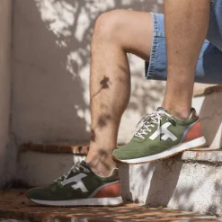 Runnings Kaki & Terracotta