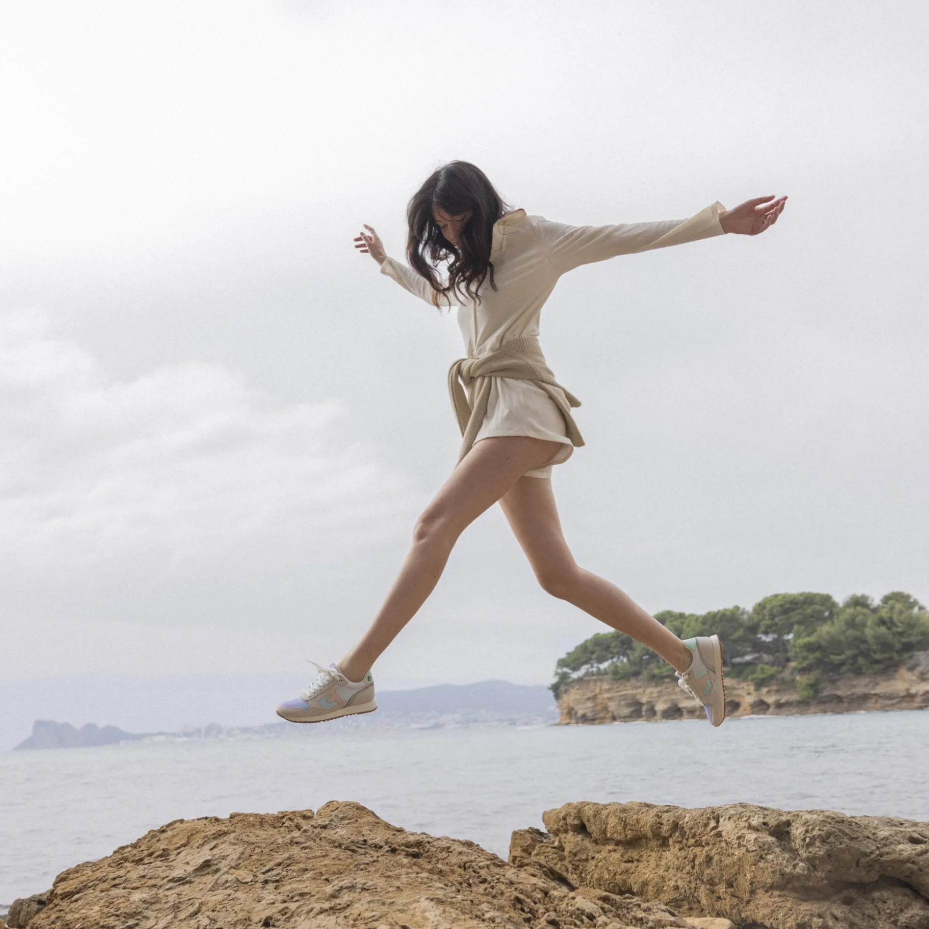 Runnings Multicolore & Creme