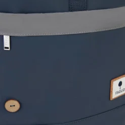 Sac A Dos En Polyester Recycle Bleu & Bleu - Modele Cycling Large