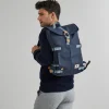 Sac A Dos En Polyester Recycle Bleu Marine - Modele Commuter