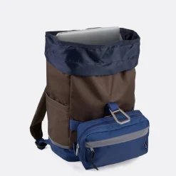 Sac A Dos Marron & Bleu