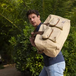 Sac De Voyage Beige Vegan