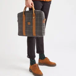 Sac D'Ordinateur En Laine Gris Laptop